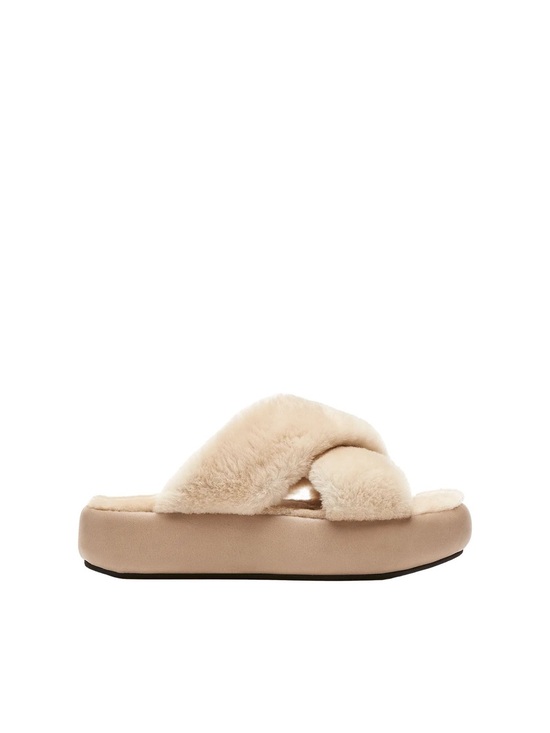 La CANADIENNE Shoes - La Canadienne Greta Shearling Slide